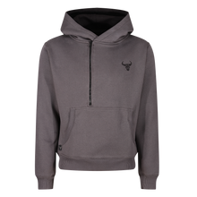 Load image into Gallery viewer, MotoBull Helmet Hoodie (Grey)