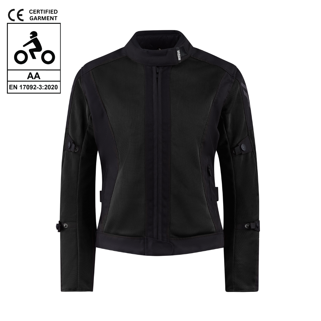plus size women motorcycle jackets Bonnie Jacket (Black)