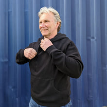 Load image into Gallery viewer, MotoBull Helmet Hoodie (Black)