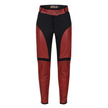 Load image into Gallery viewer, Fiona Red Leather Trousers