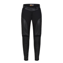 Load image into Gallery viewer, Fiona Black Leather Trousers