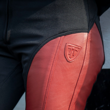 Load image into Gallery viewer, Fiona Red Leather Trousers