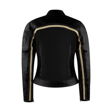 Load image into Gallery viewer, Hayley Black Leather Jacket