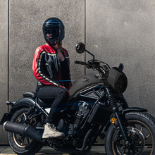 Load image into Gallery viewer, Hayley Red Leather Jacket