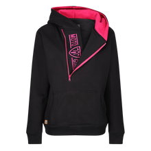 Load image into Gallery viewer, Helmet Hoodie - Pink/Black