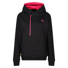 Load image into Gallery viewer, Helmet Hoodie - Pink/Black