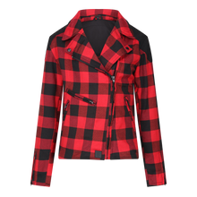 Load image into Gallery viewer, Jessie Flannel Jacket (Red)