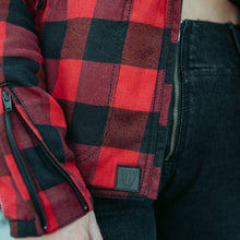 Load image into Gallery viewer, Jessie Flannel Jacket (Red)