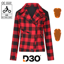 Load image into Gallery viewer, Jessie Flannel Jacket (Red)