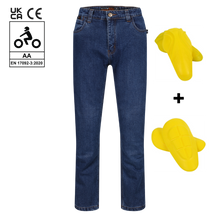 Load image into Gallery viewer, MotoBull Blue Jeans