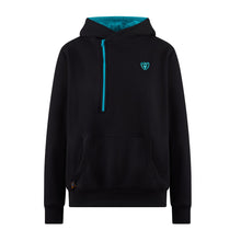 Load image into Gallery viewer, Helmet Hoodie - Teal/Black