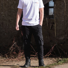 Load image into Gallery viewer, Ryan Cargo Black Trousers