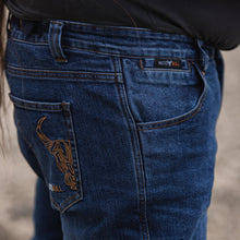 Load image into Gallery viewer, MotoBull Blue Jeans