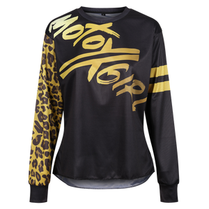 MX Shirt Leopard Gold