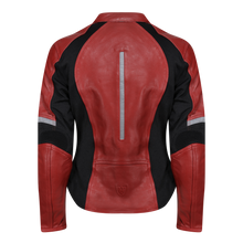 Load image into Gallery viewer, Fiona Red Leather Jacket