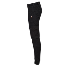 Load image into Gallery viewer, Lara Cargo Black Trousers