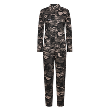 Load image into Gallery viewer, Camo Long Sleeve Jumpsuit