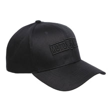 Load image into Gallery viewer, MotoGirl Black Logo Cap