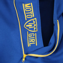 Load image into Gallery viewer, Helmet Hoodie - Blue/Yellow