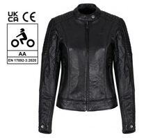 Load image into Gallery viewer, Valerie Black Leather Jacket