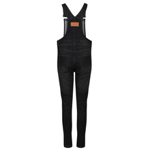 Load image into Gallery viewer, Daisy Black Dungaree
