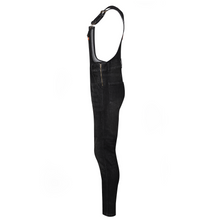 Load image into Gallery viewer, Daisy Black Dungaree