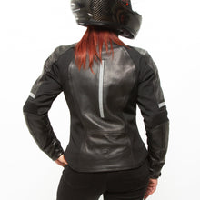 Load image into Gallery viewer, Fiona Black Leather Jacket