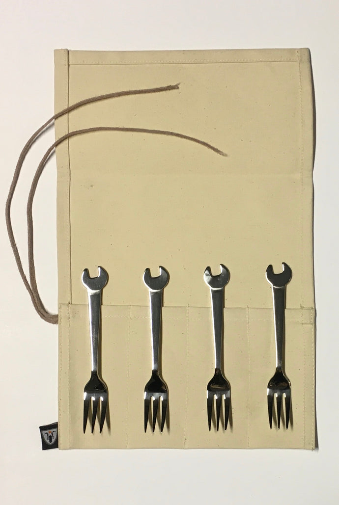 Wrench Cake Fork Set of 4