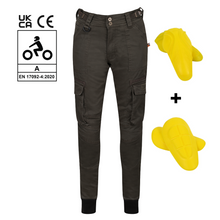 Load image into Gallery viewer, Lara Cargo Olive Green Trousers
