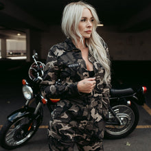 Load image into Gallery viewer, Camo Long Sleeve Jumpsuit
