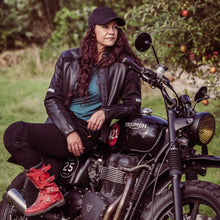 Load image into Gallery viewer, Fiona Black Leather Jacket