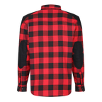 Woody Flannel Jacket (Red) - MotoGirl Ltd