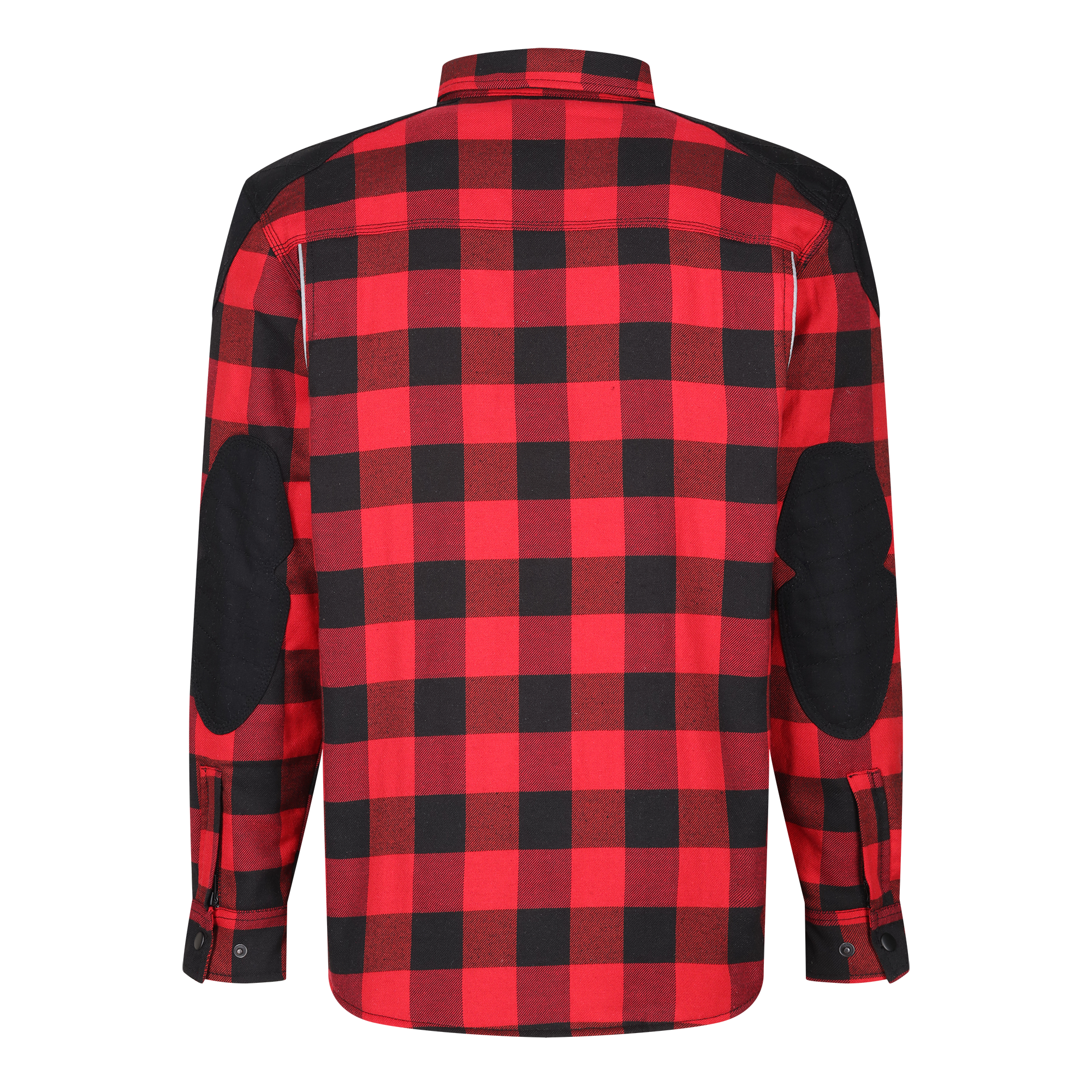 Woody Flannel Jacket (Red) - MotoGirl Ltd