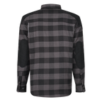 Woody Flannel Jacket (Grey) - MotoGirl Ltd