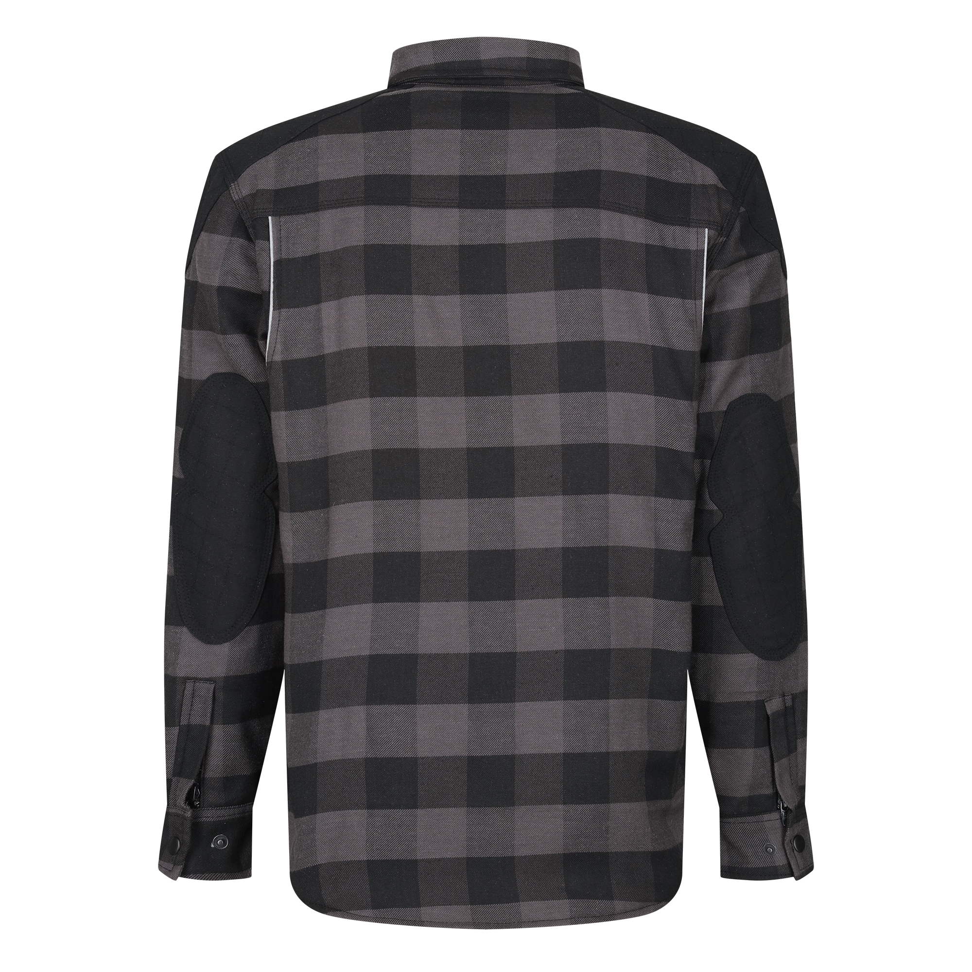 Woody Flannel Jacket (Grey) - MotoGirl Ltd