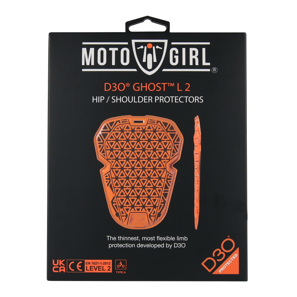 D3O® Ghost™ L2 Hip/Shoulder Protector (pair) - MotoGirl Ltd