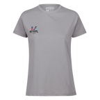 MotoGirl Clothing Logo T-Shirt (Grey) - MotoGirl Ltd