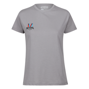 MotoGirl Clothing Logo T-Shirt (Grey)