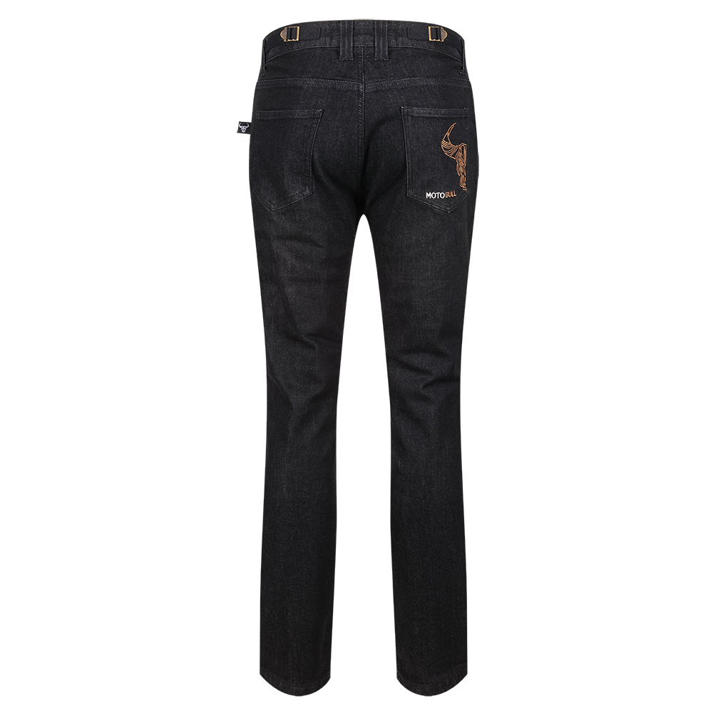 MotoBull Black Jeans - MotoGirl Ltd