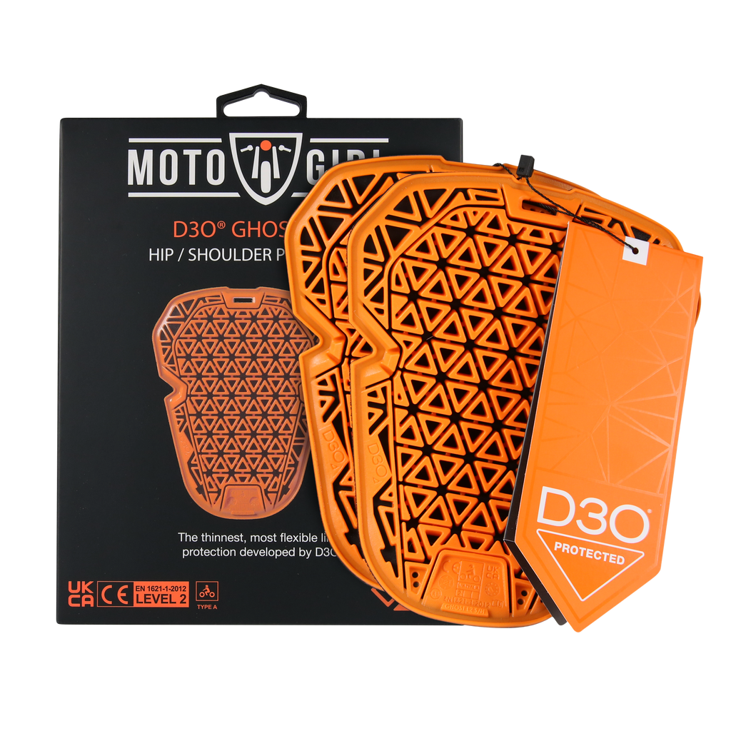 D3O® Ghost™ L2 Hip/Shoulder Protector (pair) - MotoGirl Ltd
