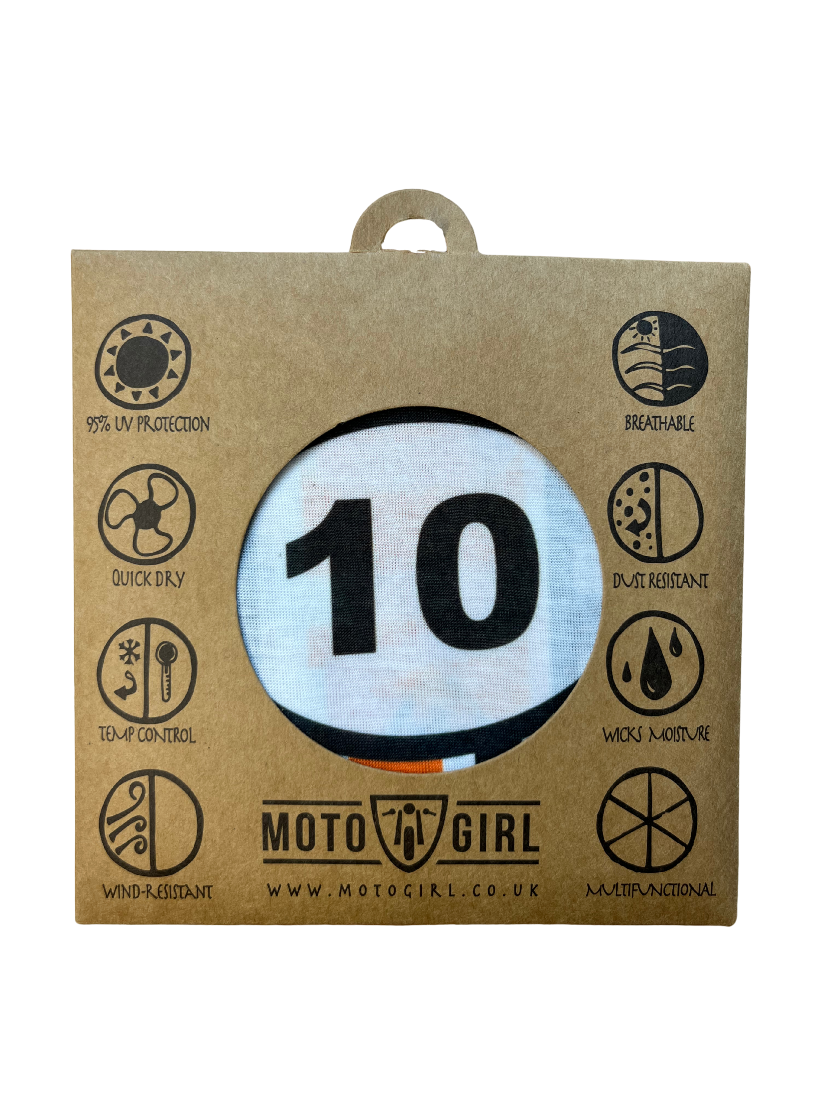 Moto10 Neck Tube - MotoGirl Ltd