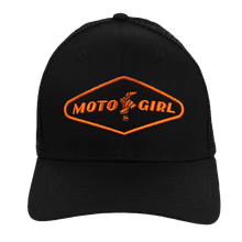 Load image into Gallery viewer, MotoGirl Patch Mesh Cap
