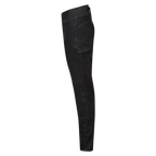 Julia Jeggings (Black) Mid Rise - MotoGirl Ltd