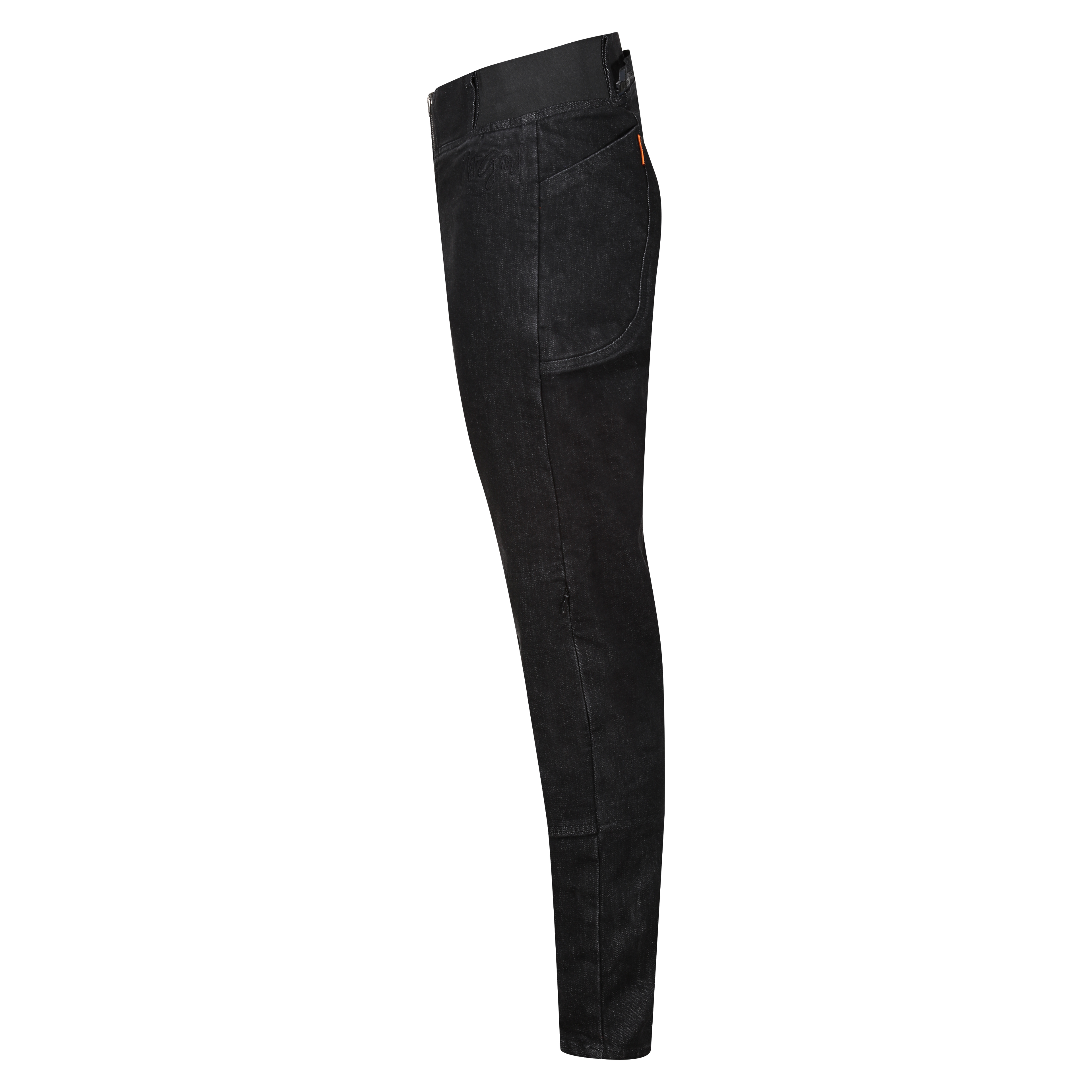 Julia Jeggings (Black) Mid Rise - MotoGirl Ltd