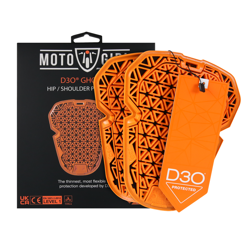 D3O® Ghost™ L1 Hip/Shoulder Protector (pair) - MotoGirl Ltd