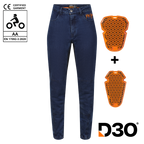 Isla Blue Jeans - MotoGirl Ltd