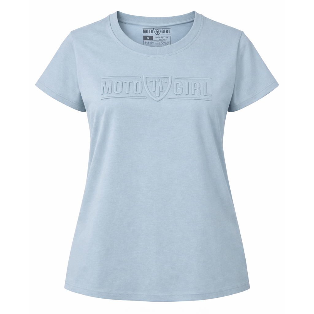 3D T-Shirt (Pastel Blue) - MotoGirl Ltd