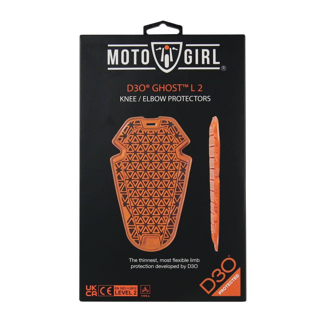D3O® Ghost™ L2 - Knee/Elbow Protector (pair) - MotoGirl Ltd