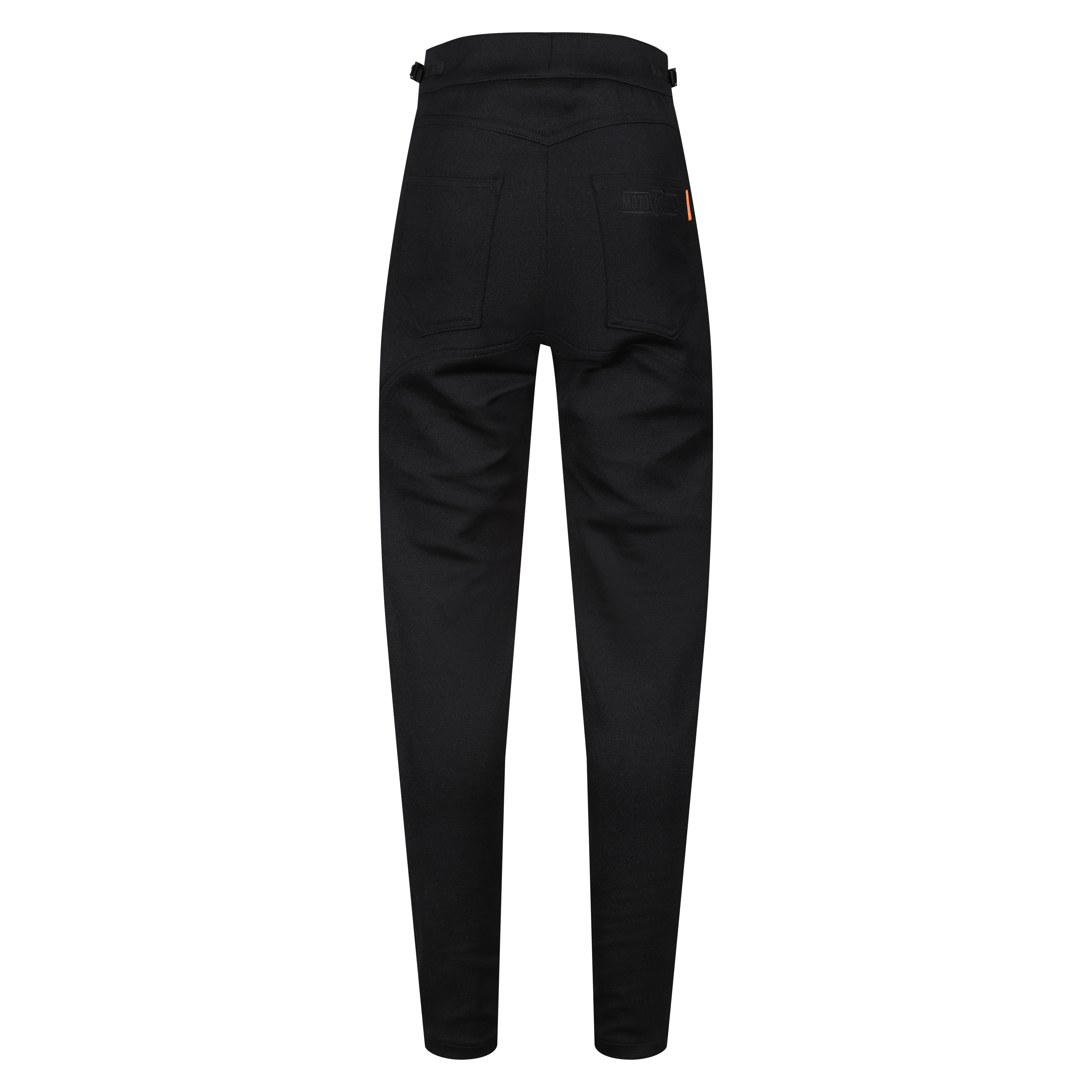 Nimi Zip Trousers (Black) - MotoGirl Ltd