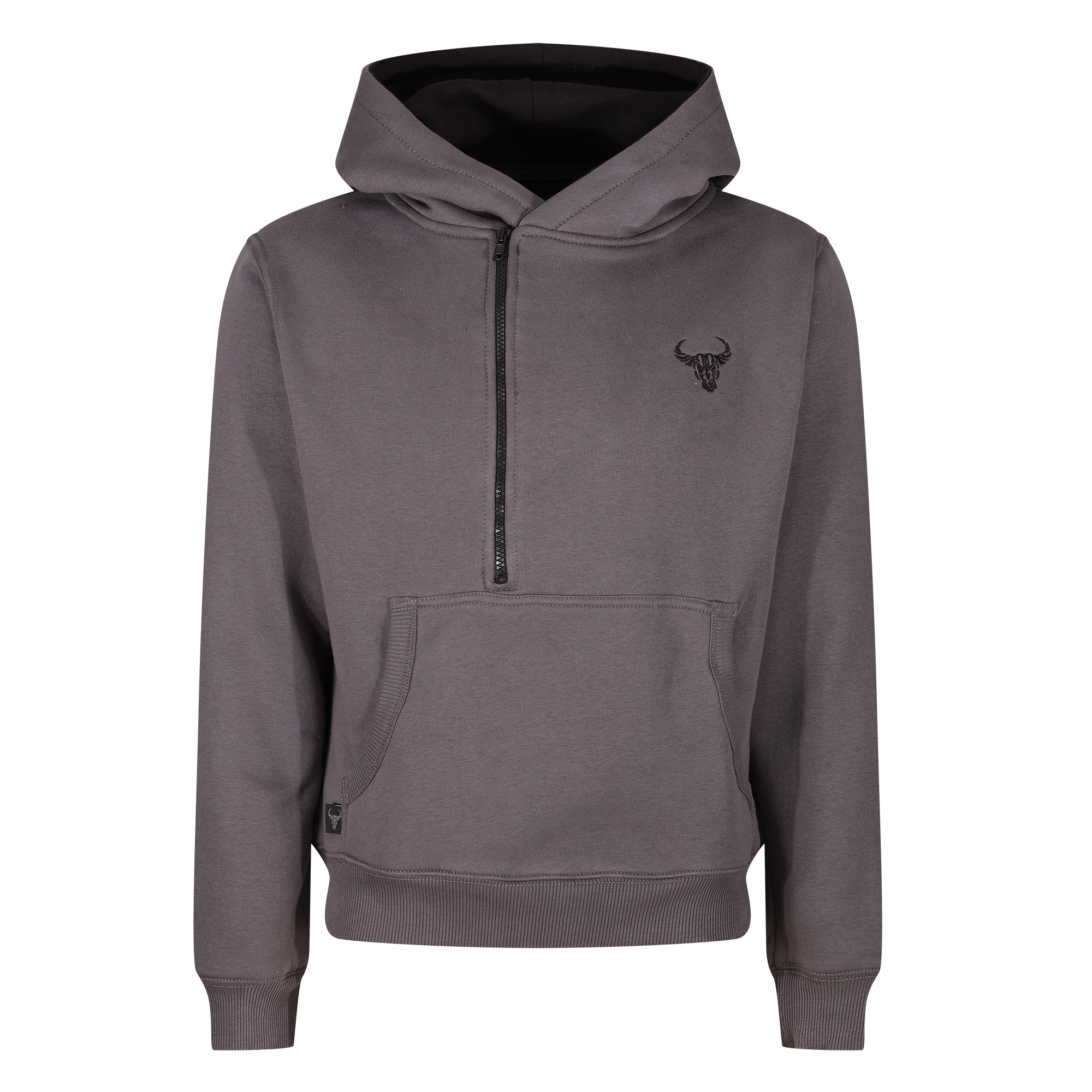 MotoBull Helmet Hoodie (Grey) - MotoGirl Ltd